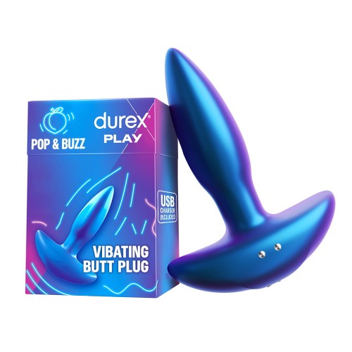 Durex Play Pop & Buzz - anal plug with vibration