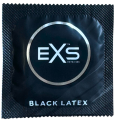 EXS Black Latex Condoms 100's