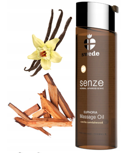 SWEDE Senze Euphoria Massage Oil Vanilla/Sandal Wood 150 ml