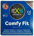 EXS Regular  Comfy Fit  - classic condoms 3 psc.