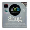 EXS Snug Fit - closer fitting condoms 3's