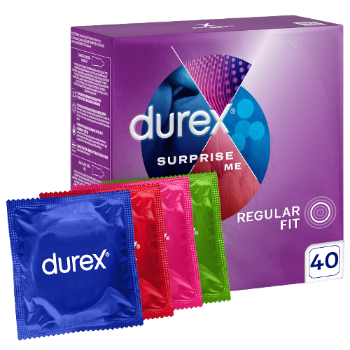 Durex Surprise Me Condoms 40's