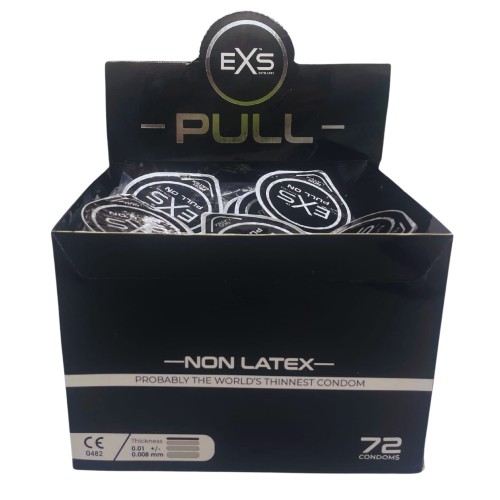 EXS Pull thin non latex condoms 72 pieces