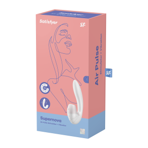 Satisfyer Clitoral stimulator with vibrator SUPERNOWA