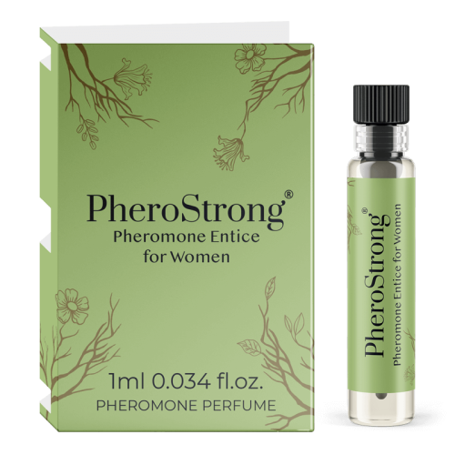 PheroStrong  Entice perfume with pheromones for women  1 ml