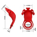Pretty Love erection ring with vibrations  RUBEN