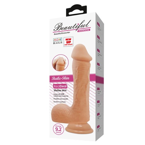 Pretty Love BEAUTIFUL JOHNSON 9.2" dildo with vibration