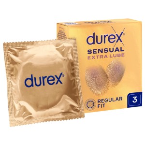 Durex Sensual - Extra Lube 3 psc