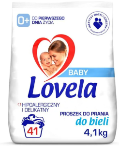 Lovela Baby Hypoallergenic washing powder for whites 4.1 kg (41 washes)