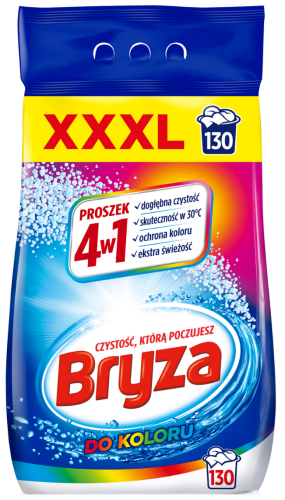 Bryza 4in1 Washing powder for colour 8.45 kg (130 washes)
