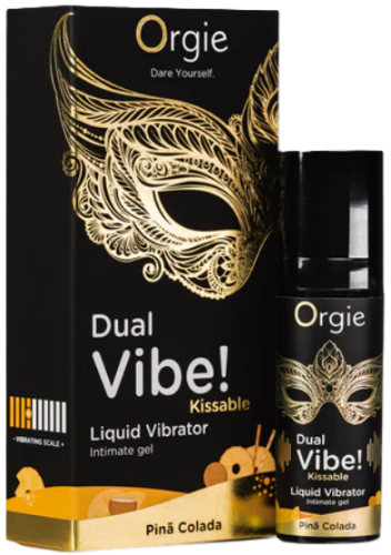 Orgie - Dual Vibe! Liquid Vibrator 15ml - Pina Colada