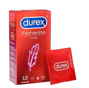 Durex Fetherlite Thin thin condoms 12's