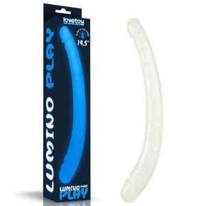 Lovetoy double dildo LUMINO PLAY 14.5"