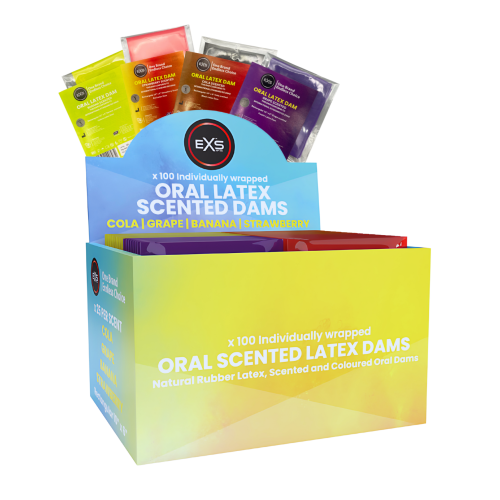 Set EXS Coferdam Cola Strawberry Banana Grape 4x25pcs