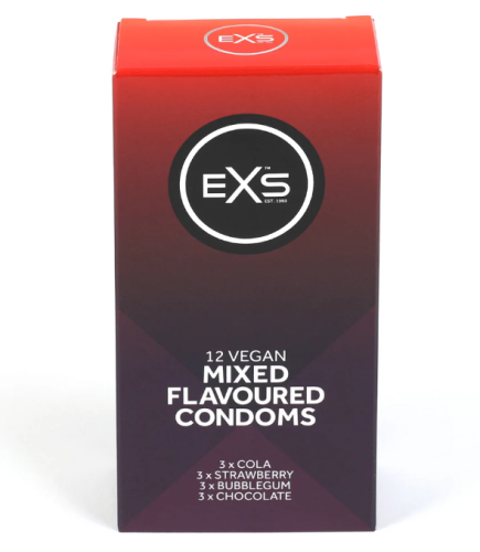 Exs Mixed Flavoured Condoms 12's