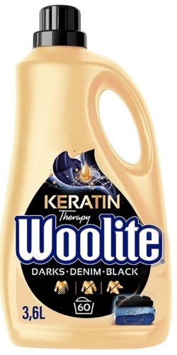 Woolite Keratin Therapy Washing liquid for black, dark colours and jeans 3.6 l (60 washes)