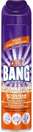 Cillit Bang Active Foam removes soap deposits and dirt 600 ml