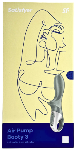 Satisfyer - Anal vibrator Air Pump BOOTY 3
