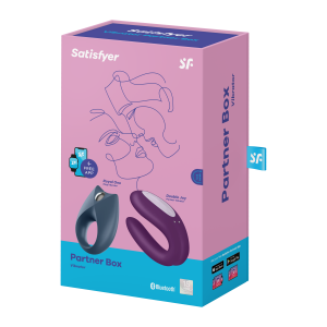 Satisfyer - 2 Vibrators for couples ROYAL ONE + DOUBLE JOY (Partner Box)