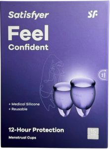 Satisfyer - Menstrual cups FEEL CONFIDENT