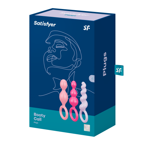 Satisfyer - Anal plugs BOOTY CALL (3 colours)