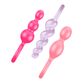Satisfyer - Anal plugs BOOTY CALL (3 colours)