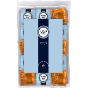 MISTER SIZE 57 mm 100 pieces