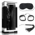 Lovetoy BDSM DELUXE BONDAGE KIT (mask, handcuffs, whip)