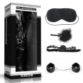 Lovetoy BDSM DELUXE BONDAGE KIT (mask, handcuffs, ball, feather)