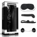 Lovetoy BDSM DELUXE BONDAGE KIT (mask, handcuffs, ball, vibrator)