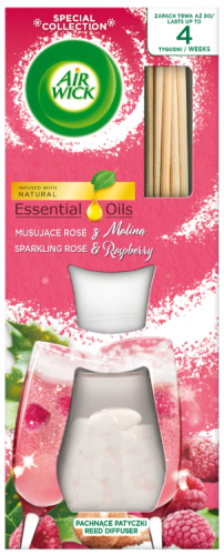 Air Wick Essential Oils Fragrant sticks sparkling wine with raspberry 30 m