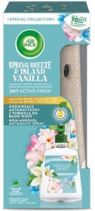 Air Wick Active Fresh Ocean Breeze & Paradise Vanilla / Spring Breeze & Island Vanilla 228 ml Set