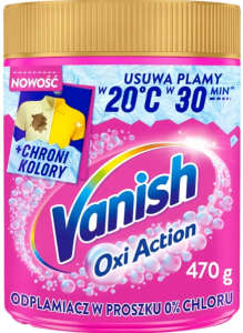 Vanish Oxi Action Fabric stain remover powder 470 g