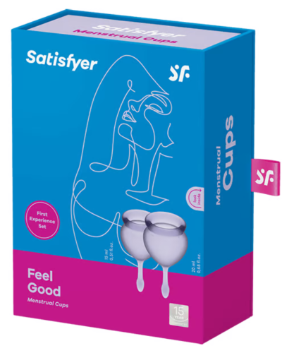 Satisfyer  menstrual cups FEEL GOOD (purple)