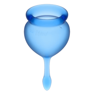 Satisfyer - FEEL GOOD menstrual cups (dark blue)