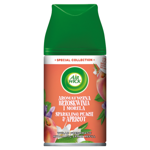 Air Wick Automatic Air Freshener Aromatic Peach and Apricot - Refill 250 ml
