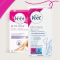 VEET MINIMA Wax Stripes Sensitive Skin (pack of 12)