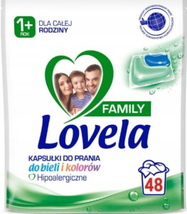 Lovela Family All-purpose white and colour wash capsules 48 pcs.