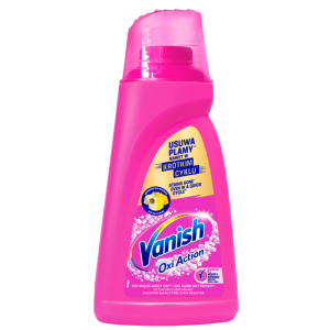 Vanish Oxi Action Pink Liquid stain remover for colours 1L