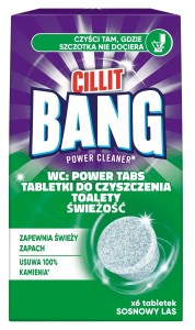 Cillit Bang Toilet cleaning tablets Freshness - Pine Forest 6 pcs.