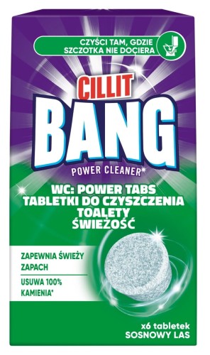 Cillit Bang Toilet cleaning tablets Freshness - Pine Forest 6 pcs.