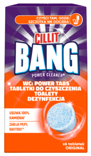 Cillit Bang Toilet cleaning tablets Freshness - Original 6 pcs.