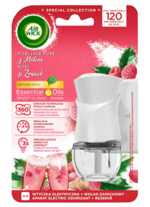 Air Wick Electric Sparkling Rose with Raspberry 19ml Set