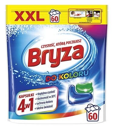 Bryza 4-in-1 Color Laundry Capsules 60 capsules