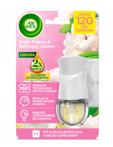 Air Wick Electric White Peony & Blooming Jasmine 19ml Set