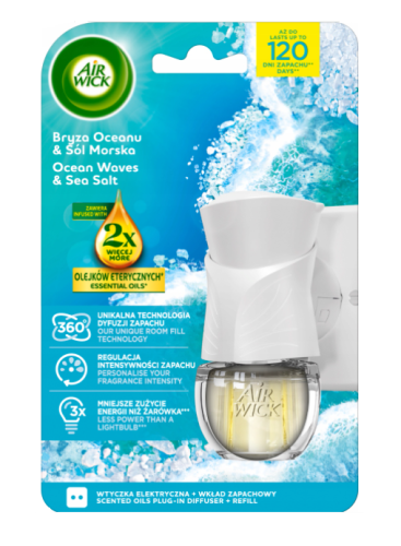 Air Wick Electric Ocean Breeze & Sea Salt 19ml Set