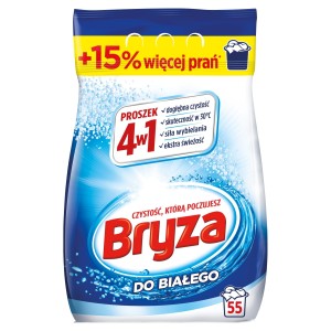 Bryza 4-in-1 Laundry detergent for whites 3.575 kg