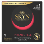 SKYN Intense Feel  latex-free condoms with studs 3 pcs.