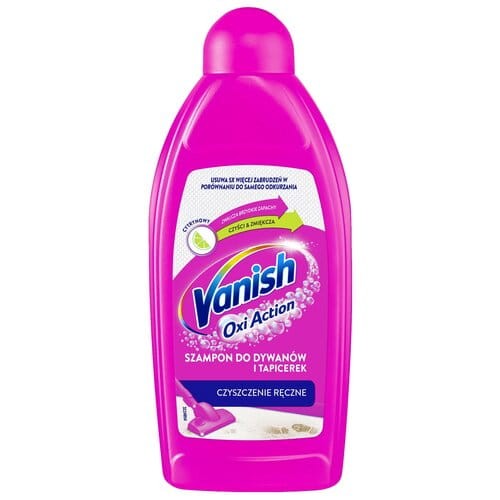 Vanish Gold 3-in-1 lemon shampoo for carpets and upholstery for hand washing 500 ml