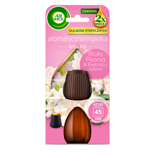 Air Wick Aromatic Mist Biała White Peony & Jasmin Blossom 20 ml - Refill